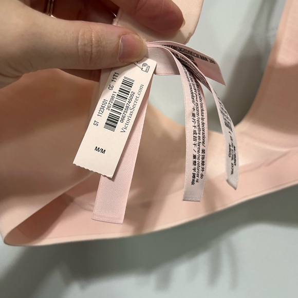 Victorias Secret T shirt push up comfort bra size medium in purest pink NWT - Picture 8 of 8